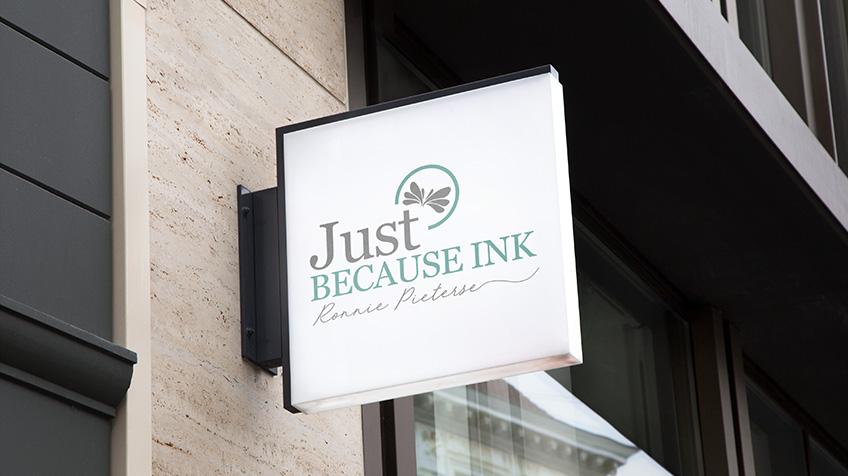 just because inc ready made logo