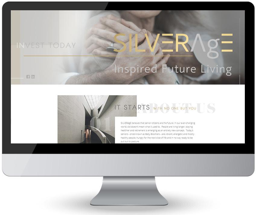 screen web design silverage