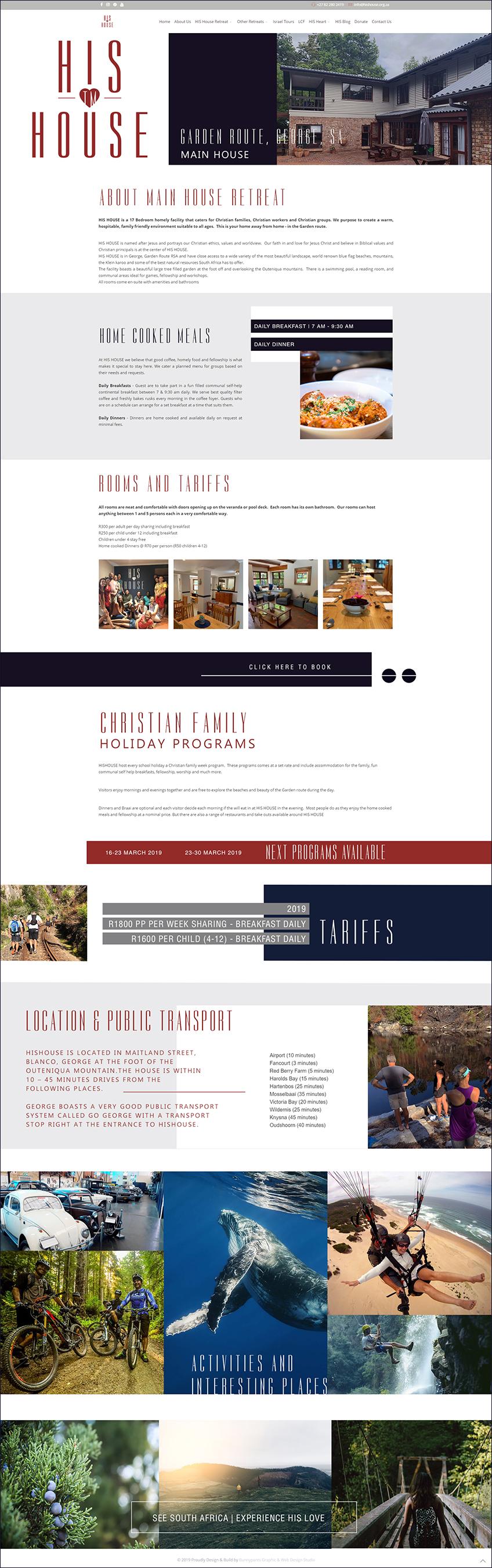 His House TM - Website Design